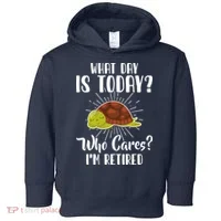 Retired Funny Retirement Gift Toddler Hoodie thumb 0