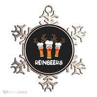 Reinbeers Funny Reindeer Beer Christmas Drinking Xmas Gift TShirt Ornament thumb 0