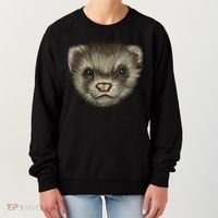 Realistic Ferret Women's Sweatshirt thumb 0