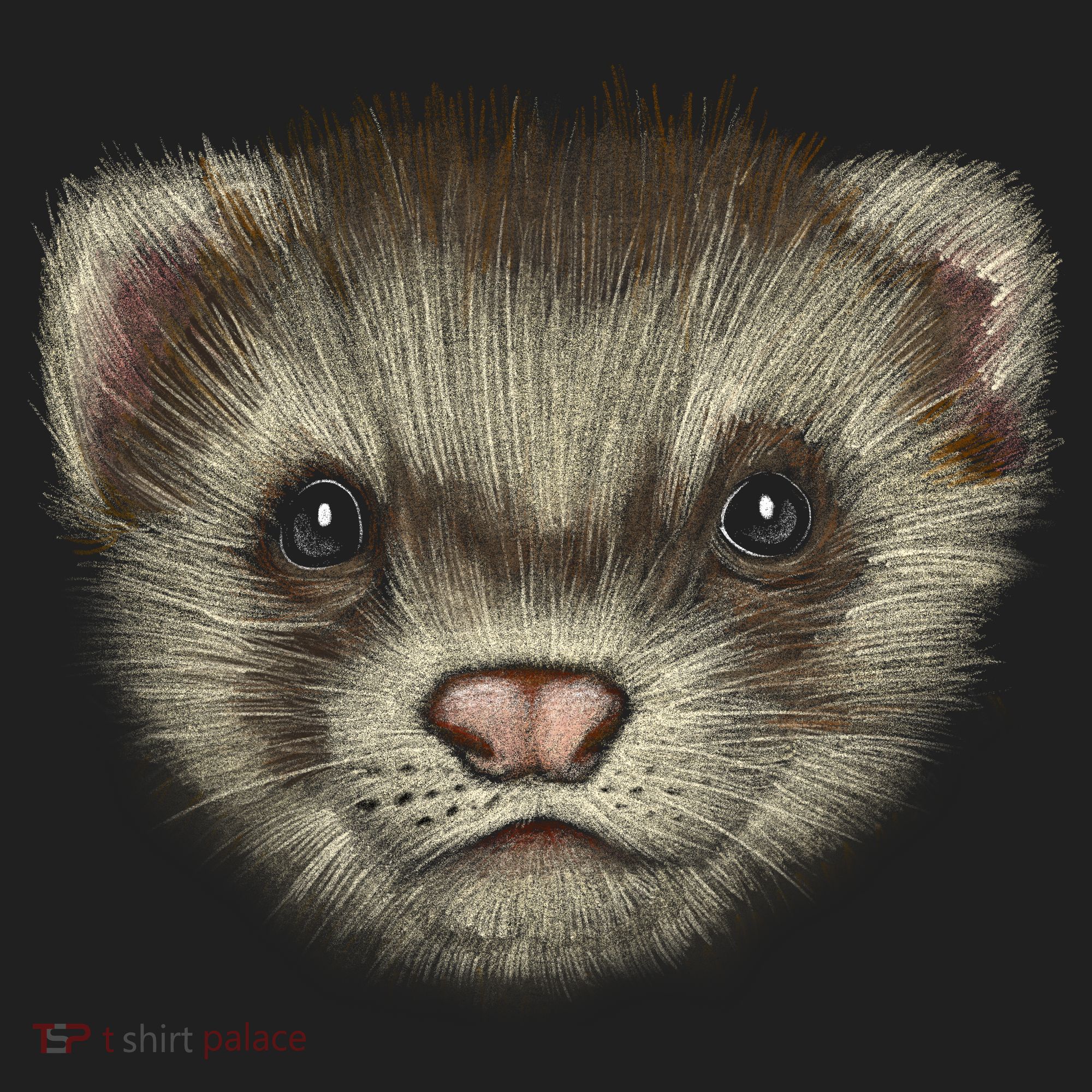Realistic Ferret Women's Sweatshirt