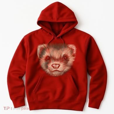 Realistic Ferret Hoodie