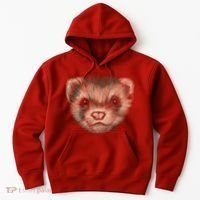 Realistic Ferret Hoodie thumb 0