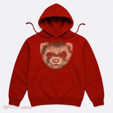 Realistic Ferret Hoodie