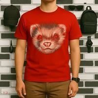 Realistic Ferret T-Shirt thumb 6