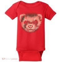 Realistic Ferret Baby Bodysuit thumb 0