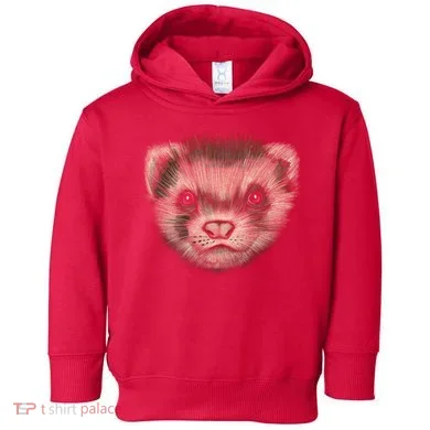 Realistic Ferret Toddler Hoodie