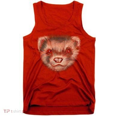 Realistic Ferret Tank Top
