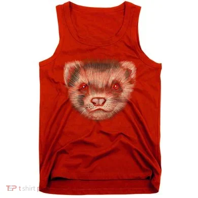 Realistic Ferret Tank Top