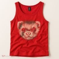 Realistic Ferret Tank Top thumb 2