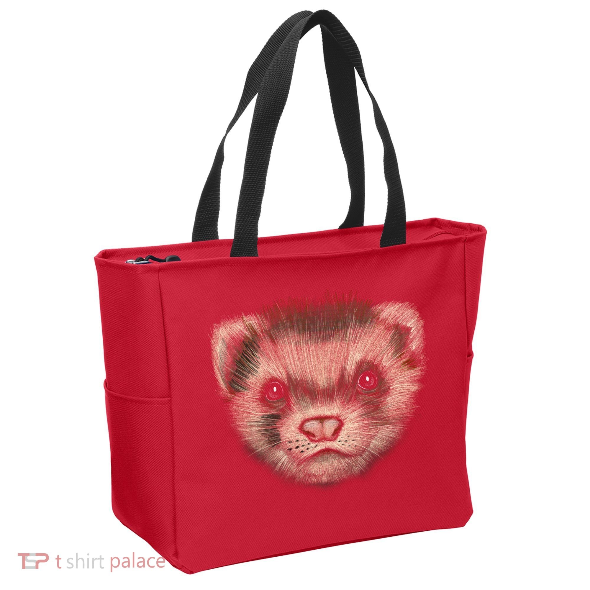 Realistic Ferret Tote Bag