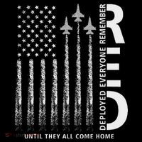 Red Friday Remember Everyone Deployed Military American Flag Coaster thumb 2