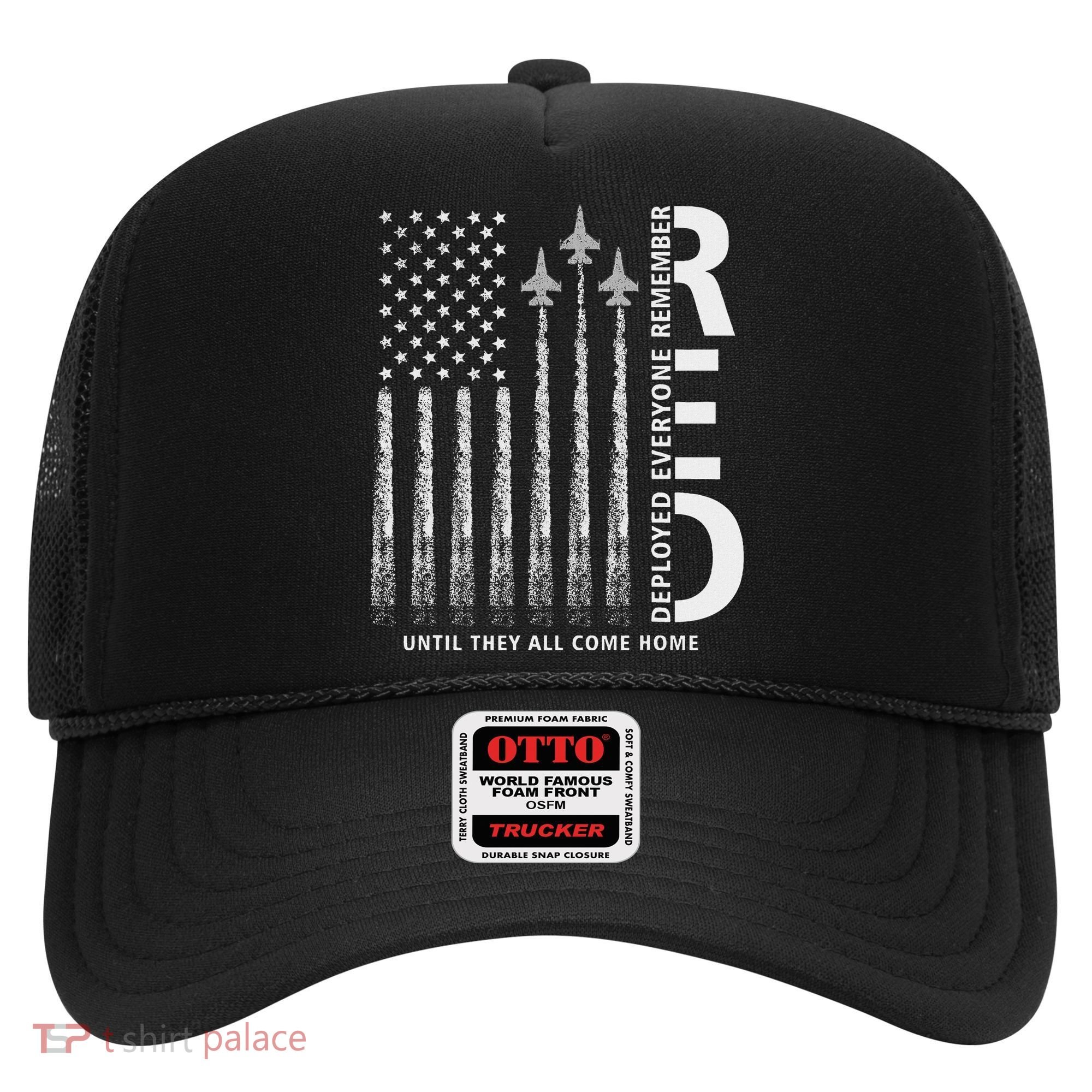 Red Friday Remember Everyone Deployed Military American Flag Hat