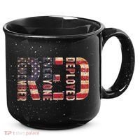 Red Fridays Remember Everyone Deployed American Flag 15oz Campfire Ceramic Mug thumb 0