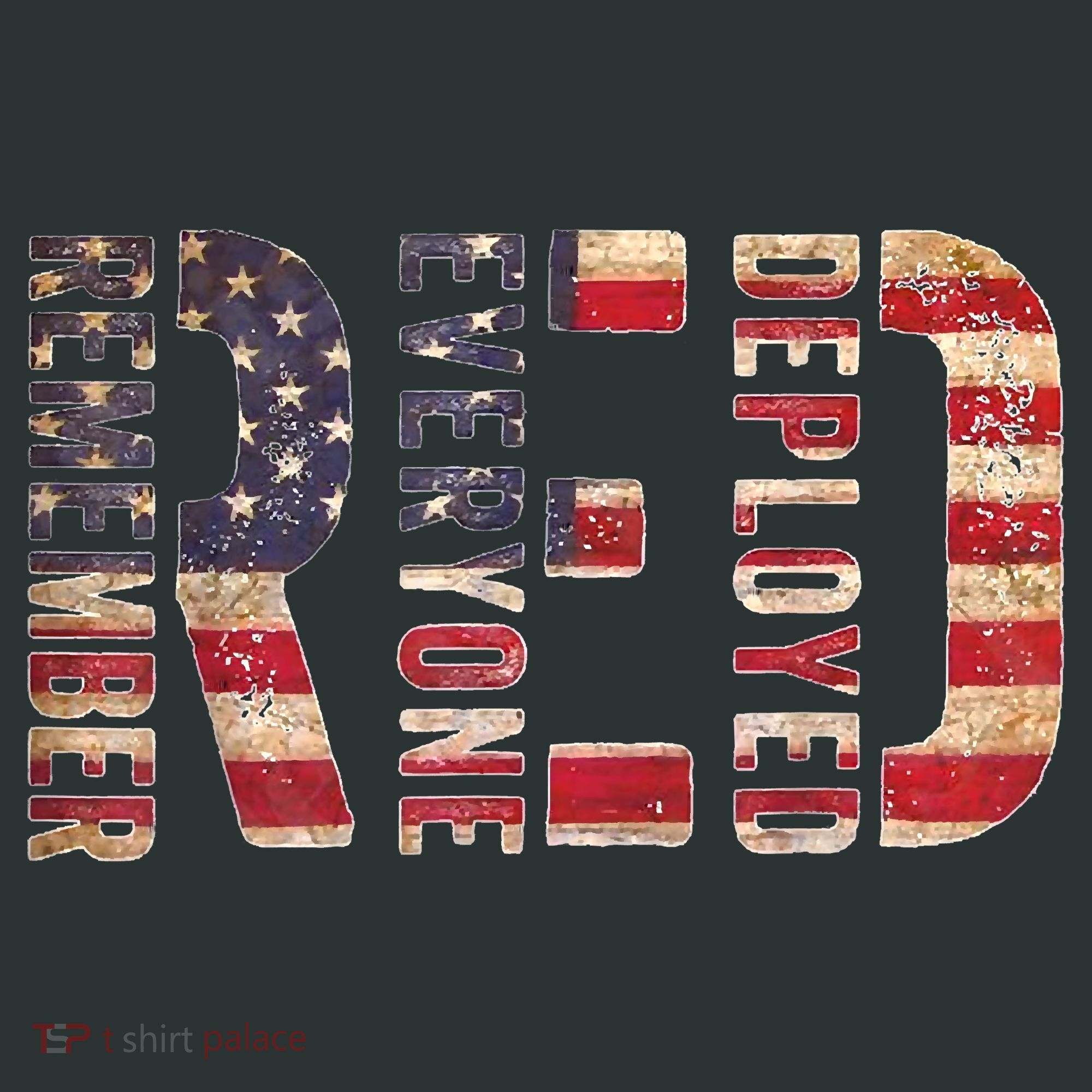 Red Fridays Remember Everyone Deployed American Flag Infant Baby Jersey Bodysuit