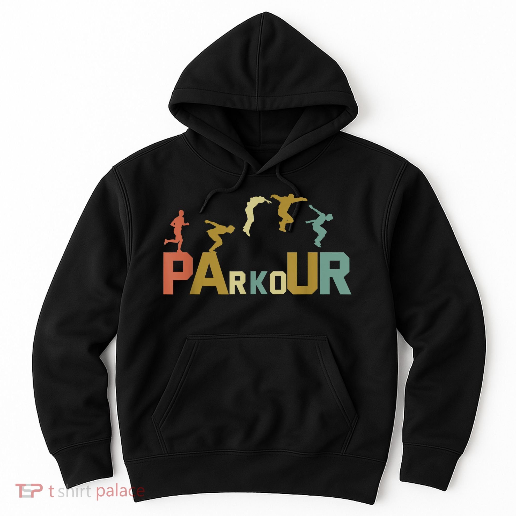 Retro Free Running Parkour Hoodie