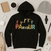Retro Free Running Parkour Hoodie thumb 3