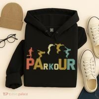Retro Free Running Parkour Hoodie thumb 4