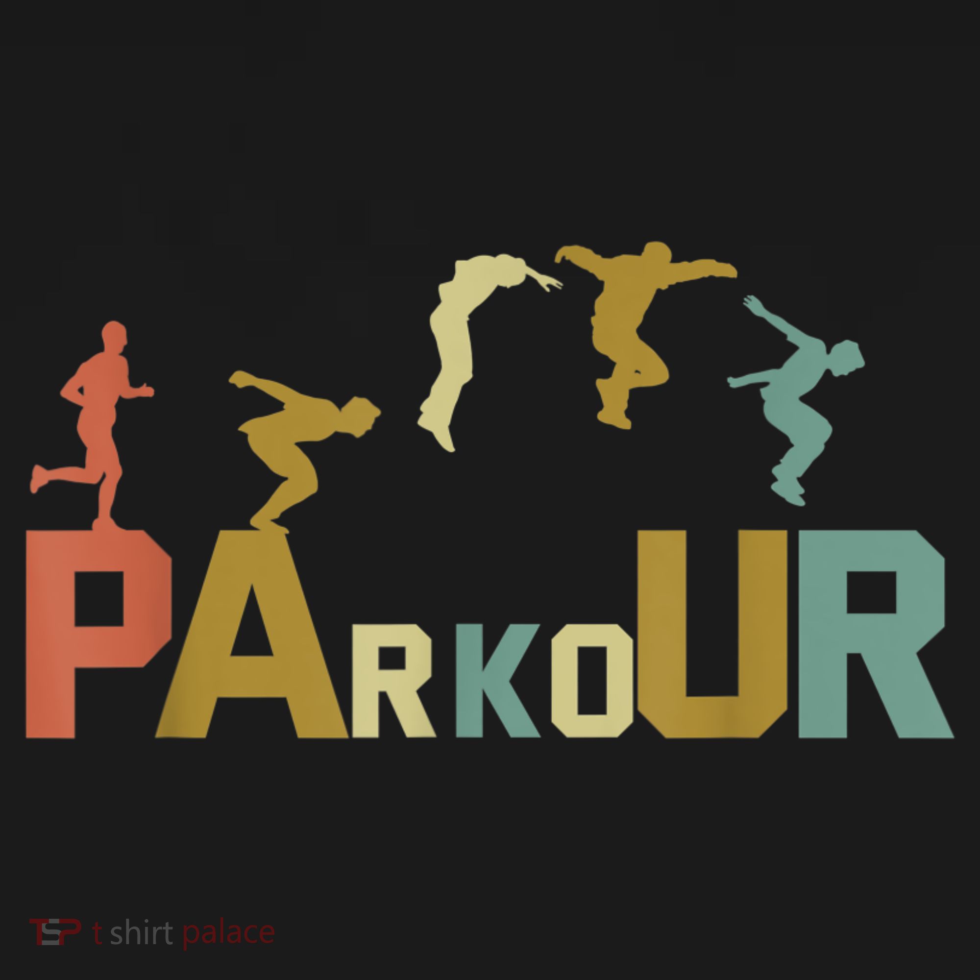 Retro Free Running Parkour Long Sleeve Shirt
