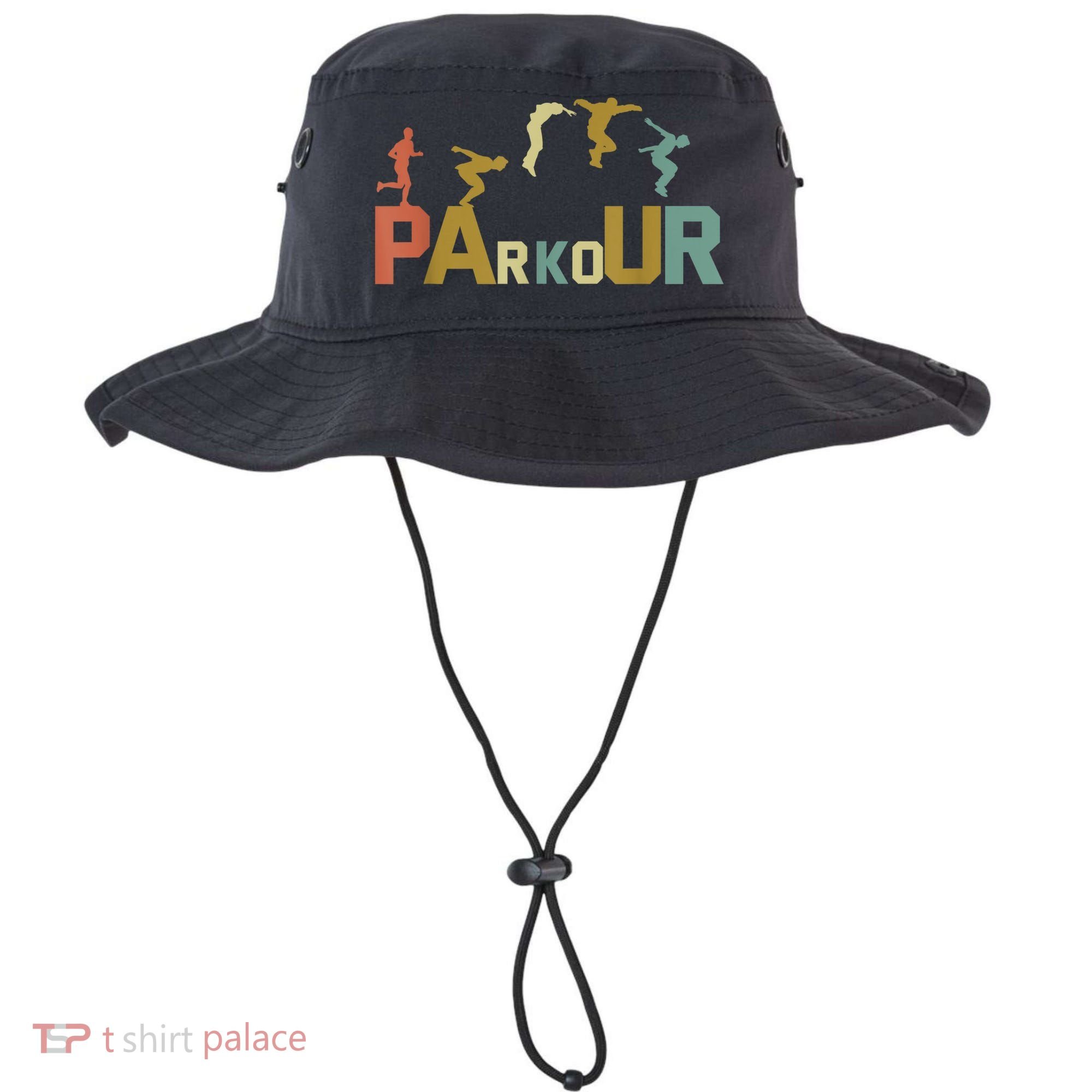 Retro Free Running Parkour Bucket Hat