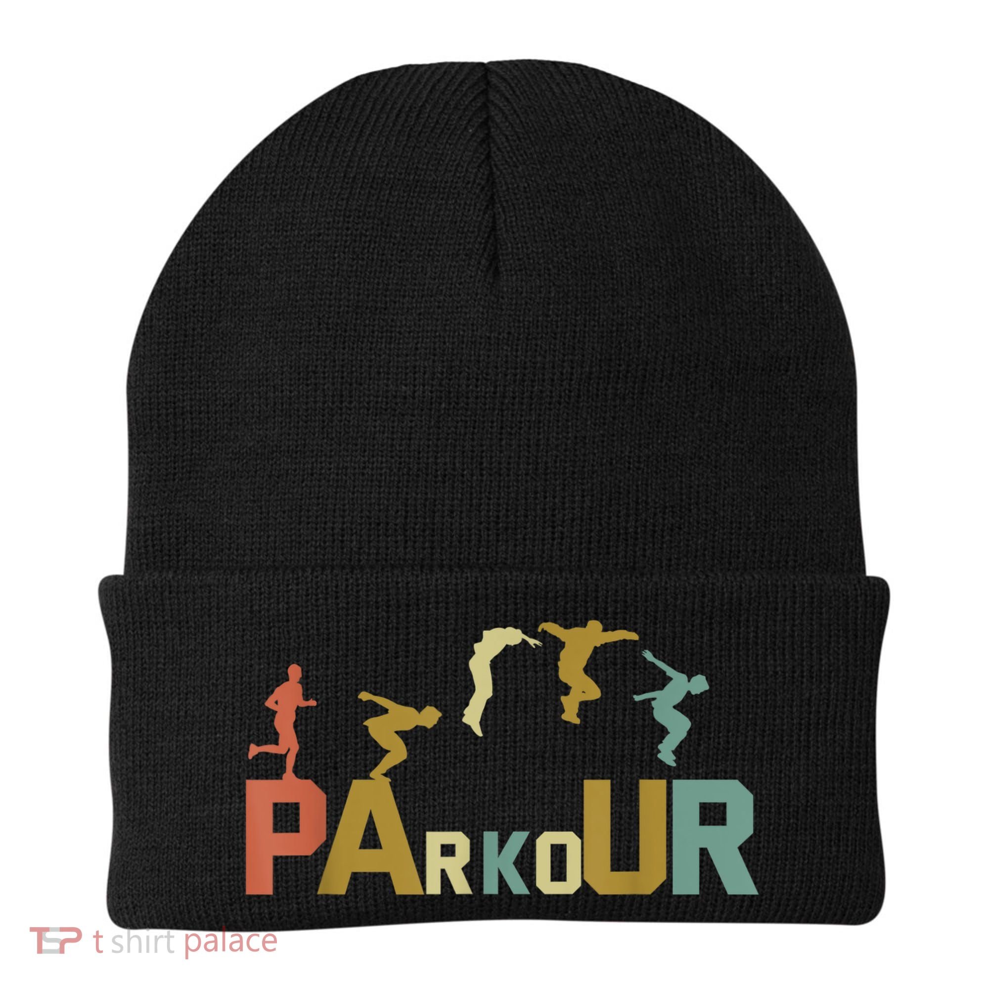 Retro Free Running Parkour Beanie