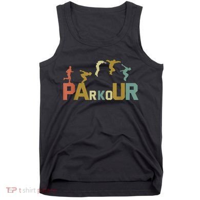 Retro Free Running Parkour Tank Top