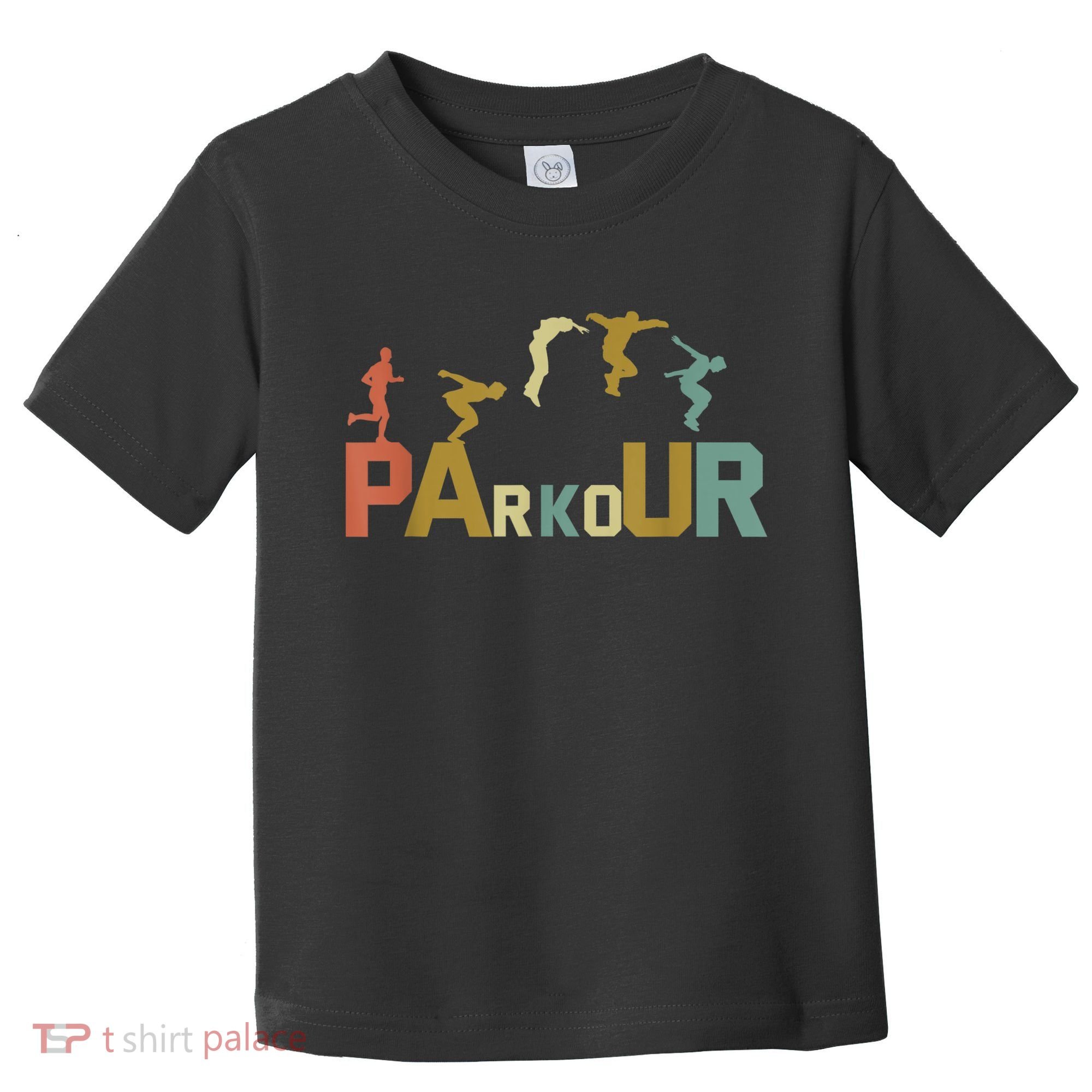 Retro Free Running Parkour Toddler T-Shirt