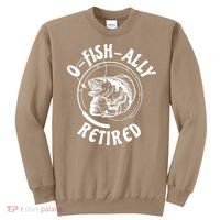 Retired Fishing Retirement Gift Sweatshirt thumb 0