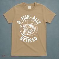 Retired Fishing Retirement Gift T-Shirt thumb 5