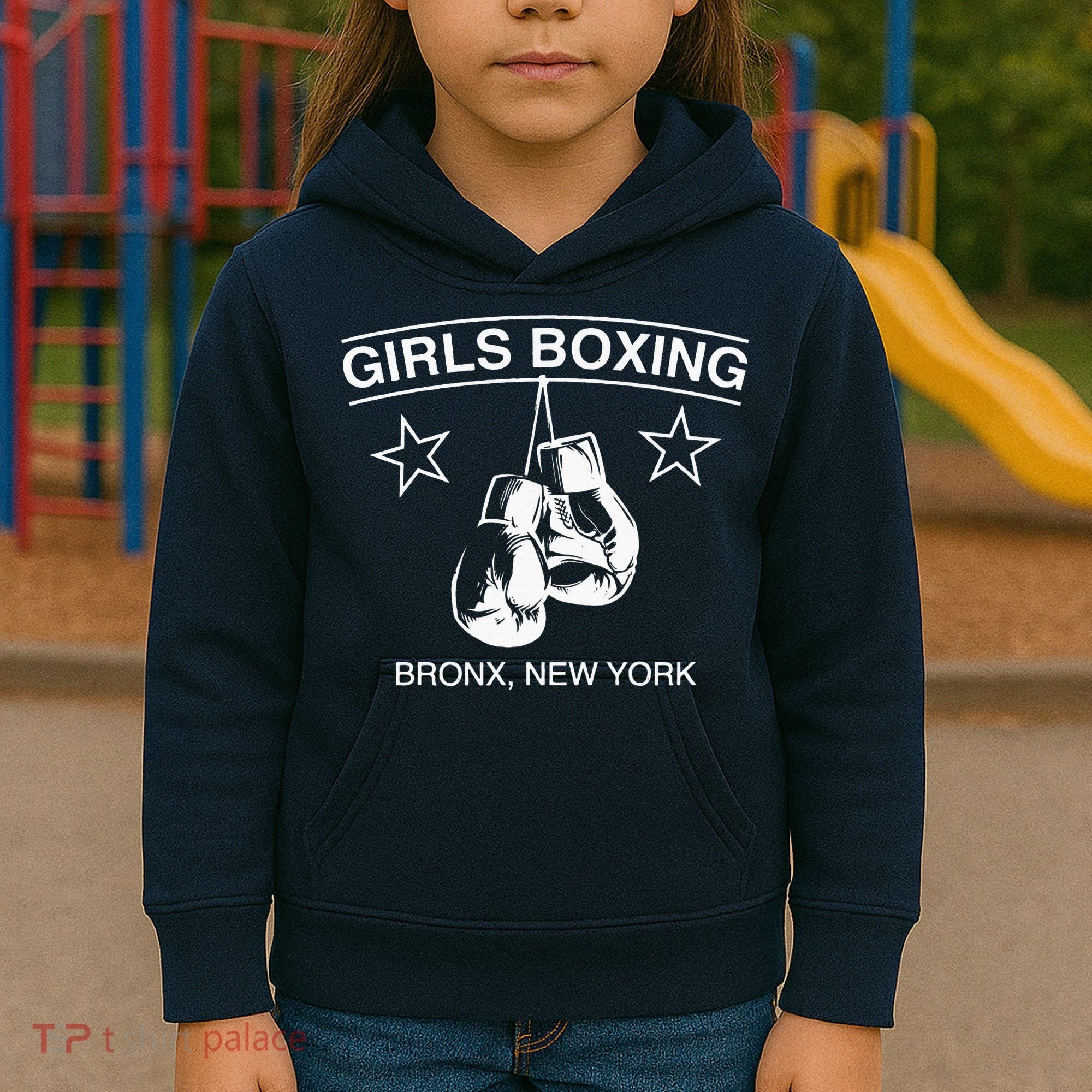 Rachel Famous Rachel Boxing Bronx NY Kids Hoodie