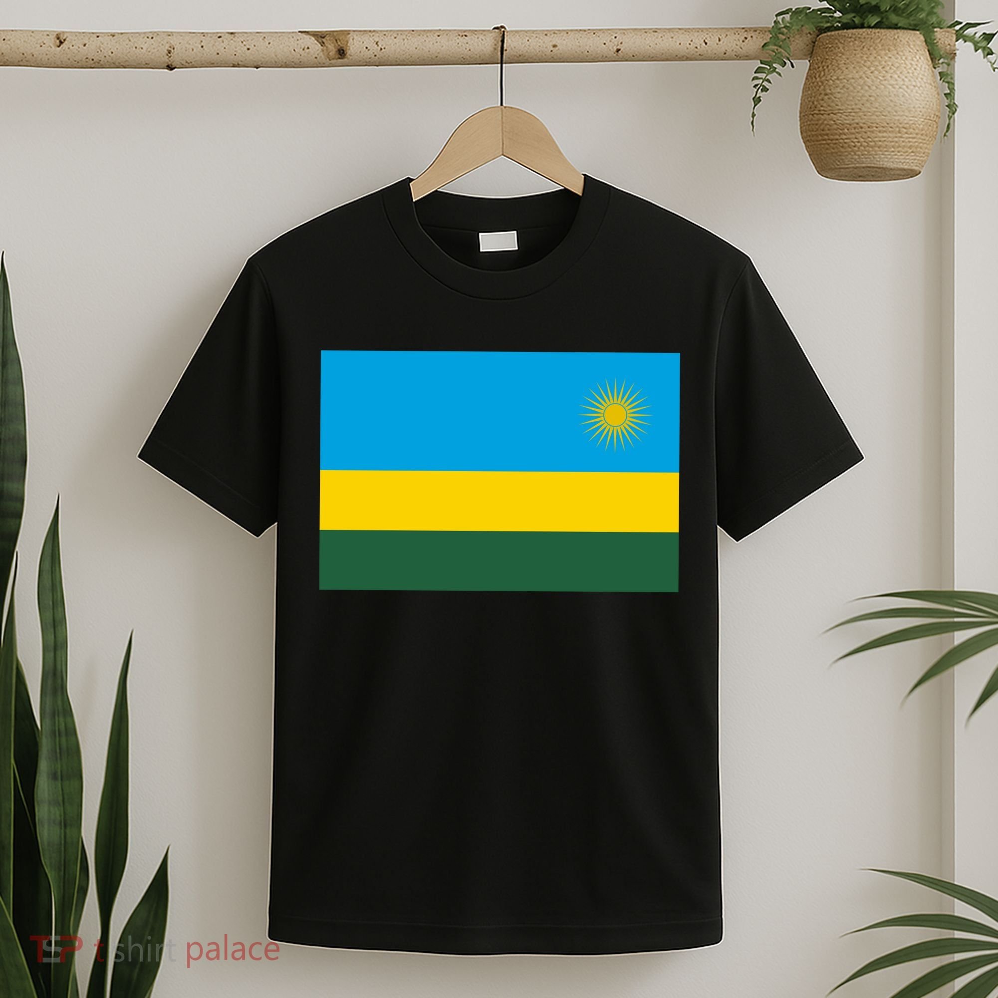 Rwanda Flag T-Shirt