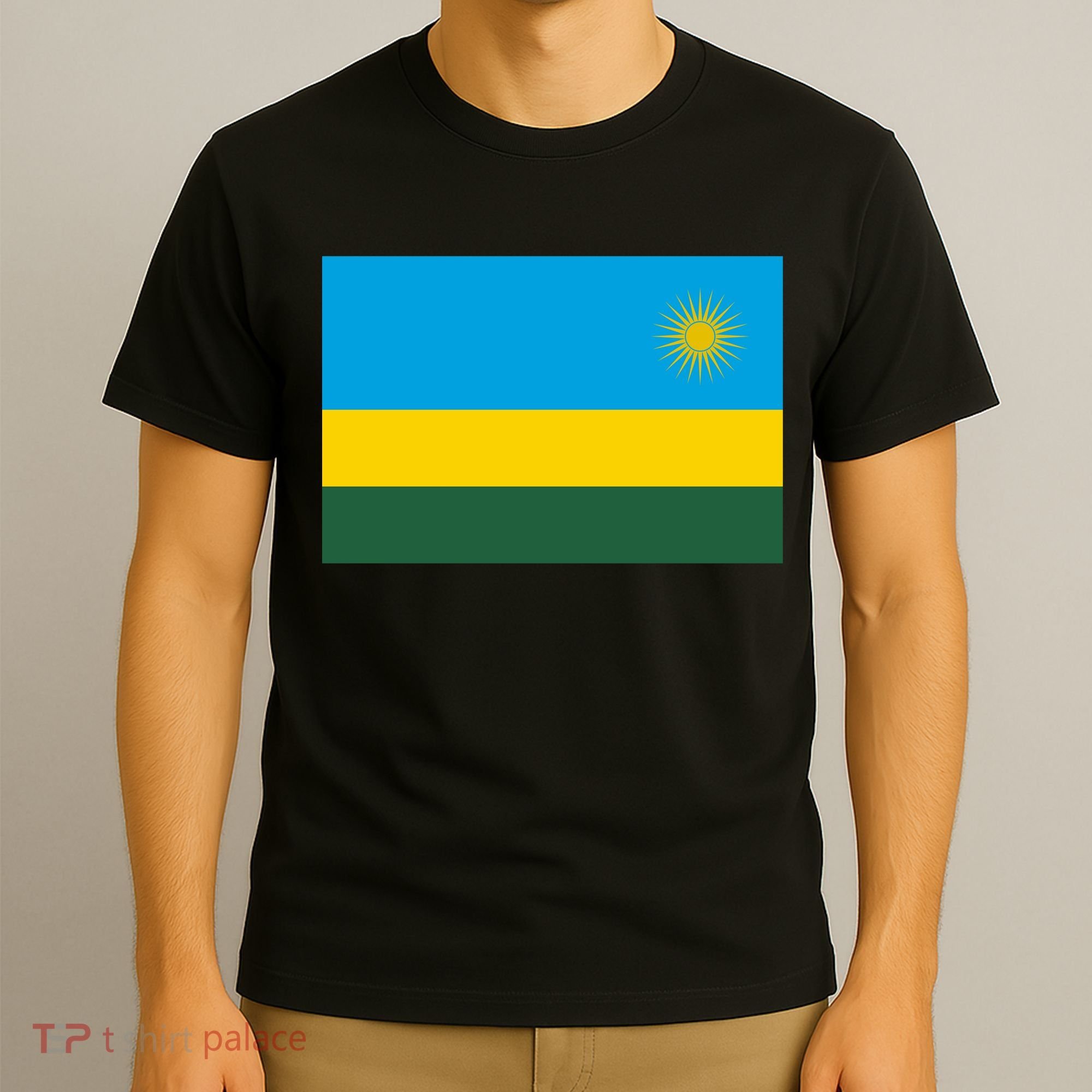 Rwanda Flag T-Shirt