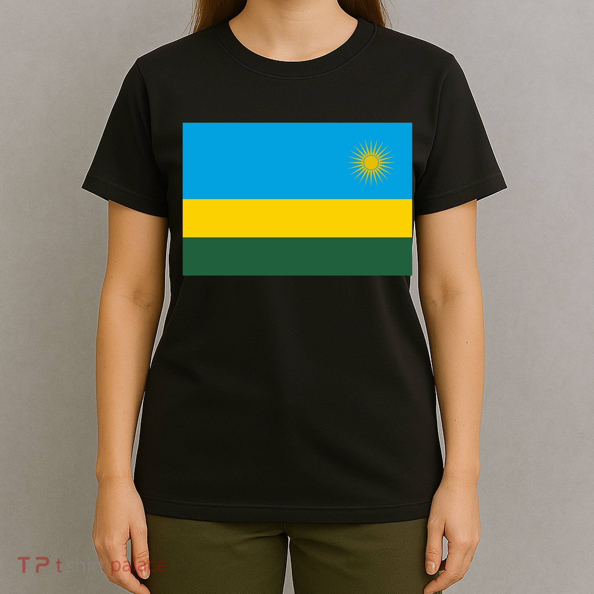 Rwanda Flag T-Shirt