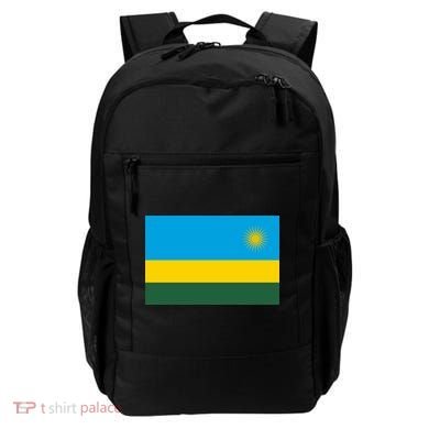 Rwanda Flag Backpack