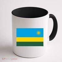 Rwanda Flag Coffee Mug thumb 1