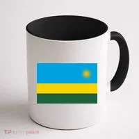 Rwanda Flag Coffee Mug thumb 1