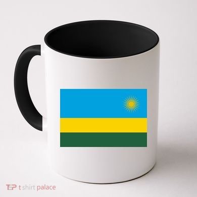 Rwanda Flag Coffee Mug