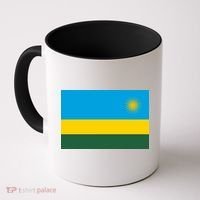 Rwanda Flag Coffee Mug thumb 0
