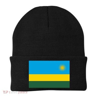 Rwanda Flag Beanie