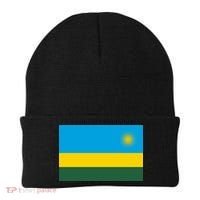 Rwanda Flag Beanie thumb 0