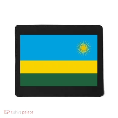 Rwanda Flag Mousepad