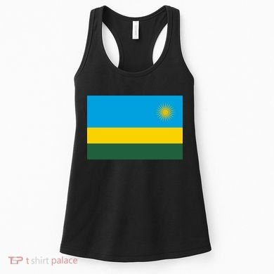 Rwanda Flag Women's Tank Top