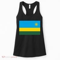 Rwanda Flag Women's Tank Top thumb 0