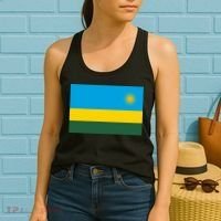 Rwanda Flag Women's Tank Top thumb 2