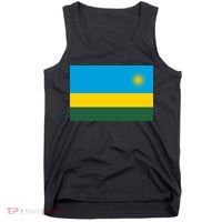 Rwanda Flag Tank Top thumb 0