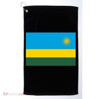 Rwanda Flag Golf Towel