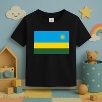 Rwanda Flag Toddler T-Shirt thumb 3