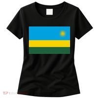 Rwanda Flag Women's T-Shirt thumb 0