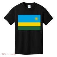 Rwanda Flag Kids T-Shirt thumb 0