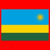 Rwanda Flag Santa Hat thumb 1