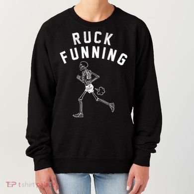 Ruck Funning Running Skeleton Women's Sweatshirt